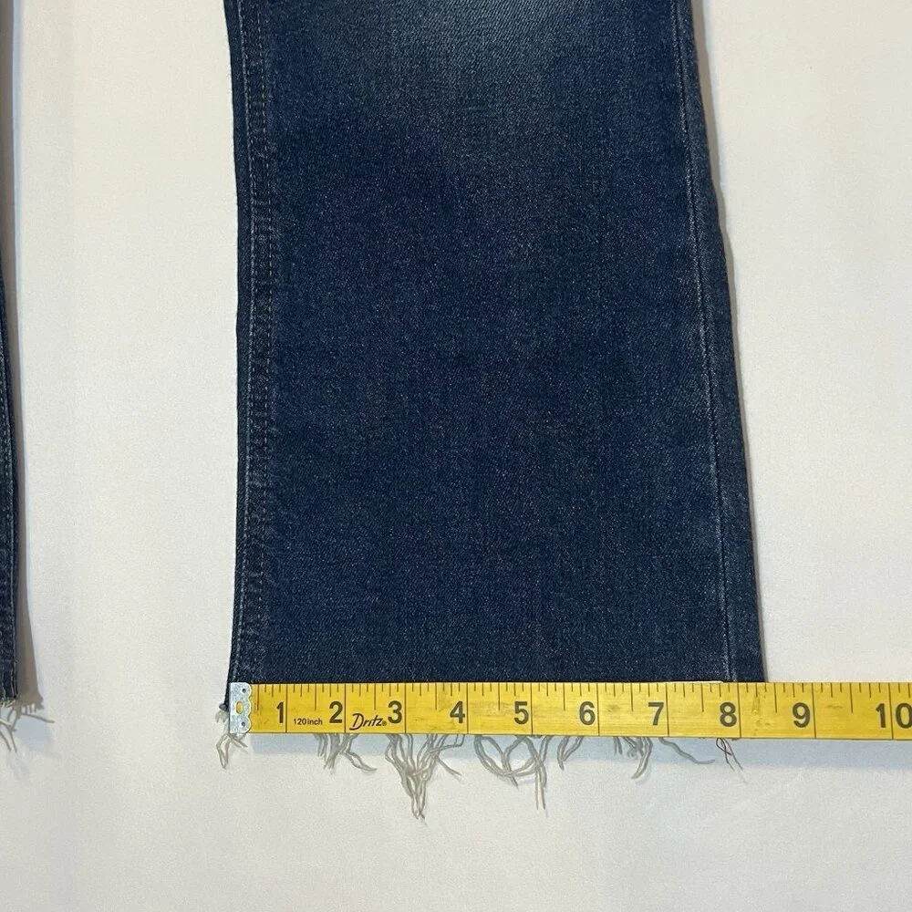 J. Crew women’s Jeans Billi Demi Boot Crop Size 29 Mid Rise Blue Kicked Leg